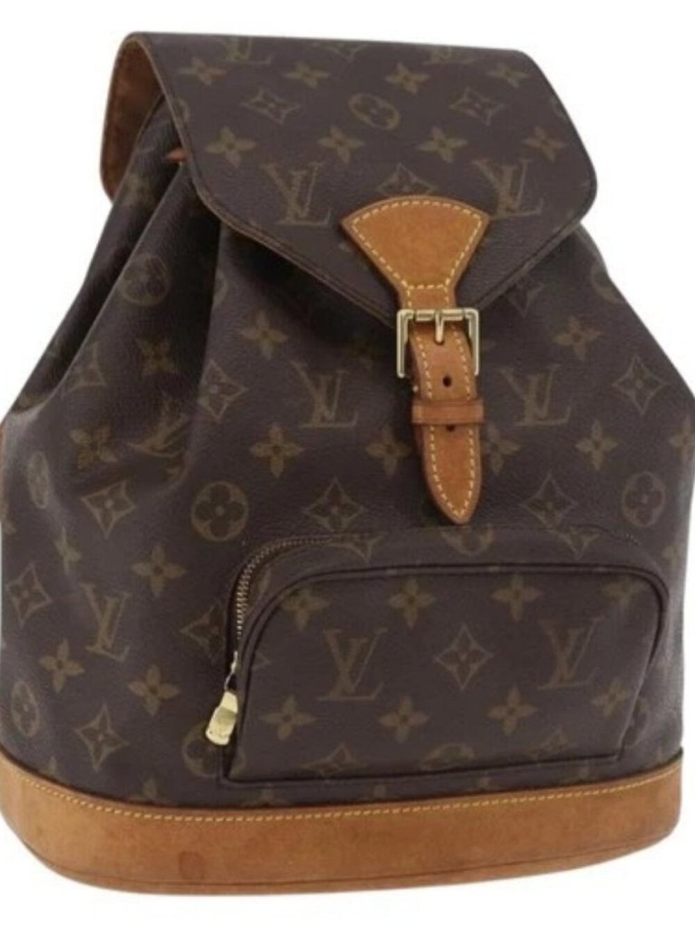 LOUIS VUITTON Monogram Montsouris MM Backpack M51136 LV Auth 182301